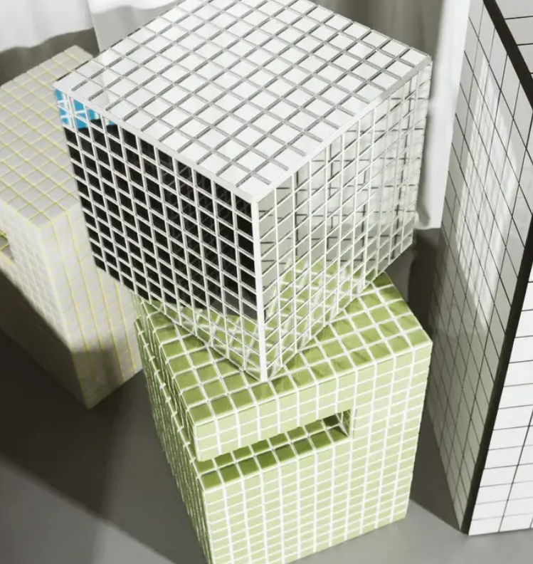 Купити Столик з плитки MIRROR SIMPLE CUBE  від MAIIMO
