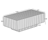 Купити Столик из плитки TABLE CUBE від MAIIMO