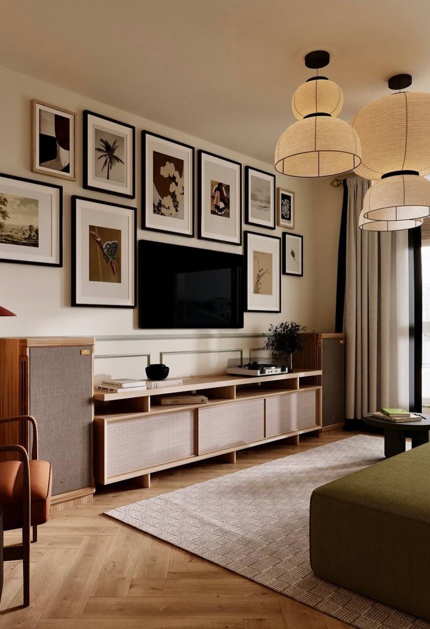 Rattan furniture in the living room